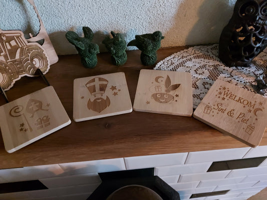 Sinterklaas coasters